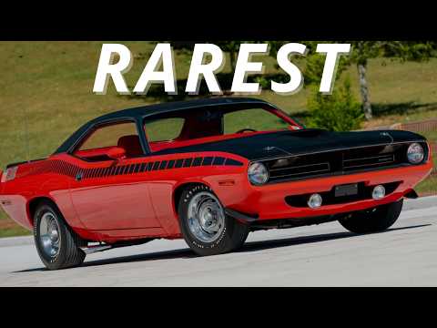 They Built 15 Muscle Cars So Rare... The World Forgot Them