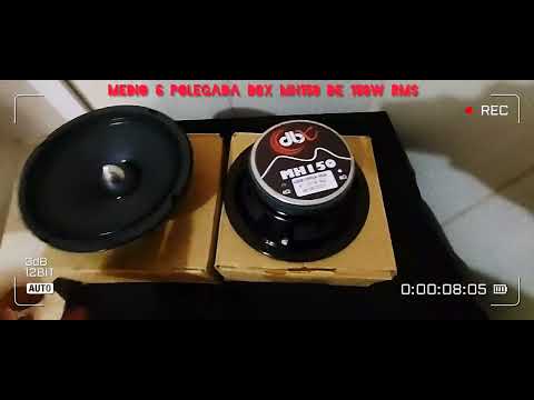 medio 6 polegada dbx mh150 de 150W RMS