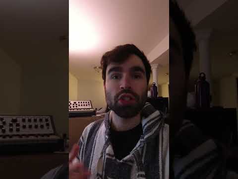 Using the Prophet 10's vintage knob to "fake" a double tracking effect.