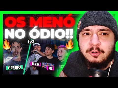 (AS CRIANÇAS AMASSARAM!) PERIGO x H7, RYU e EZ | 1 FASE | #BDN150 | REACT BAUEB
