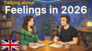 How to talk about Feelings in 2026 in English | English conversation practice | Easy English podcast