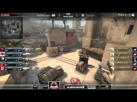 FACEIT EU League 2014: Epsilon vs HR | Epsilon eSports vs HellRaisers (01.10.2014)