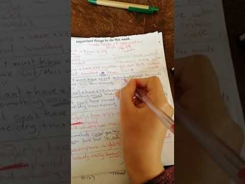 Modal verbs of speculation and deduction past Grade 11 SB P79