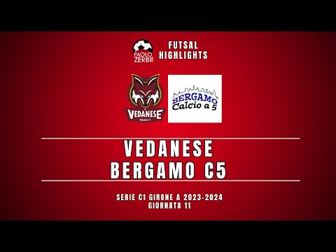 [HIGHLIGHTS] Serie C1 Futsal Girone A 23/24 - Vedanese - Bergamo C5