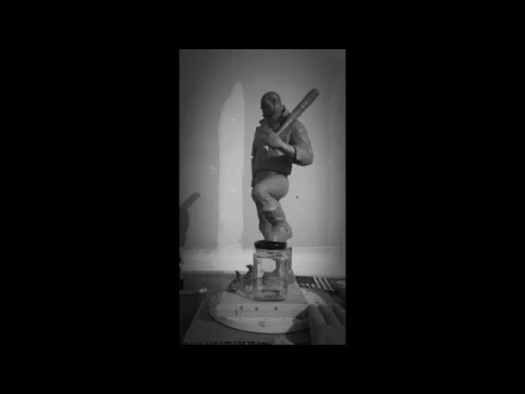 Sculpting Negan (WIP Part 2/5) - The Walking Dead