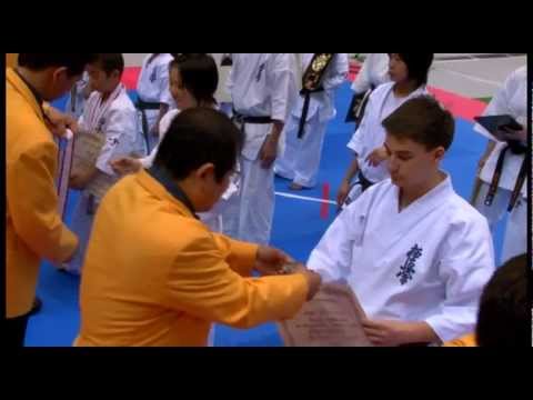 Kondrad Kozłowski - Wicemistrz Świata Tokyo 2012 - Kyokushin Kata Sushiho