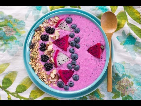 Dragon Fruit Smoothie Bowl Recipe