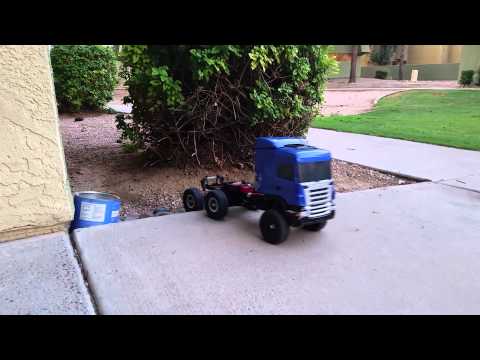 Scania 6x6 test drive