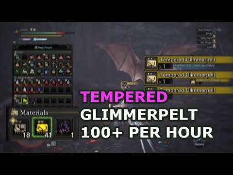 MHW GUIDinglands Rajang Tempered Glimmerpelt Farming - 100+ Per Hour (Iceborne)