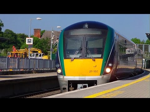 IE 22000 Class Intercity Train number 22133 - Portarlington Station, Laois