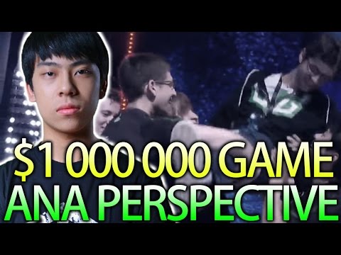 ANA Perspective 1 Million $ Game Incredible Comeback OG Dota 2