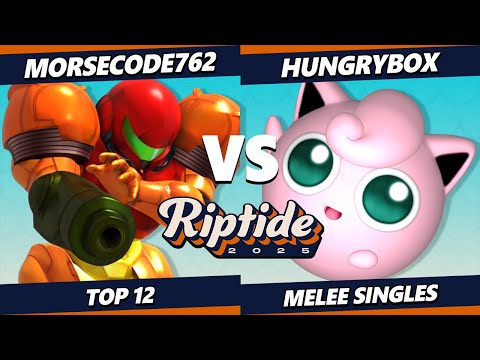 Riptide 2025 - Morsecode762 (Samus) Vs. Hungrybox (Jigglypuff) Smash Melee - SSBM