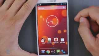 Android 4.3 Jelly Bean demonstration on Samsung Galaxy S4 GT-I9505