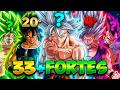 OFFICIAL LIST THE 33 STRONGEST SAIYANS IN THE ORIGINAL DRAGON BALL