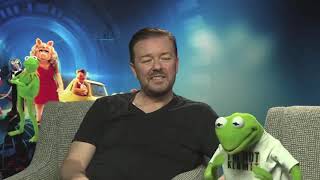 Constantine&#39;s Greatest Hits - Junket Highlights from Muppets Most Wanted with Ricky Gervais