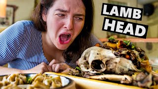 Mongolian Food Tour: Trying LAMB HEAD In Ulan Bator (Trans Siberian Railway Adventure)