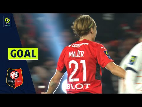 Goal Lovro MAJER (28' - SRFC) STADE RENNAIS FC - MONTPELLIER HÉRAULT SC (2-0) 21/22