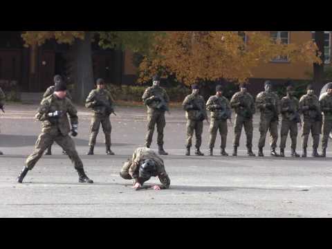 Pokaz Technik Interwencyjnych WSOWL 2016 SWWBK