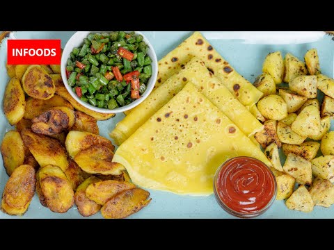 Make BRUNCH With Me | Breakfast Potatoes, Butter Green Beans, Crepes & Plantains Recipe | Infoods