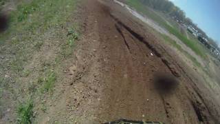 preview picture of video 'Hogback Hill MX 2011 Crash'