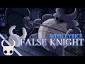 False Knight - Cover with Lyrics | Hollow Knight: Symphony of Hallownest