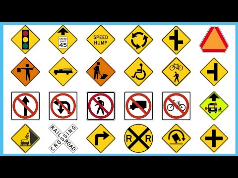 50 Essential Road Signs Every Driver Should Know! | US Traffic Signs