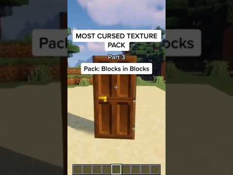 The Ultimate Cursed Texture Pack in Minecraft