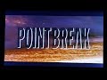 Opening Closing To Point Break 1991 VHS Canadian