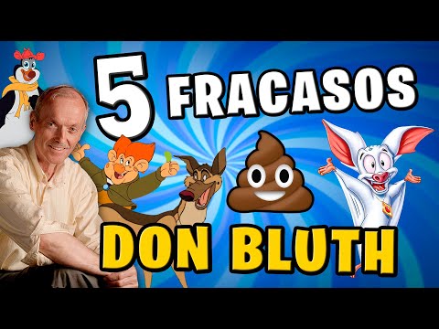 5 FRACASOS animados de DON BLUTH 💩