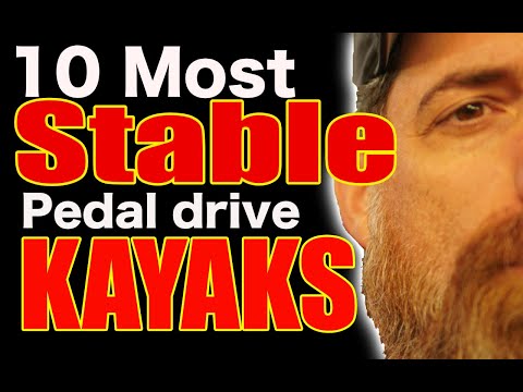 Top 10 most stable pedal kayaks