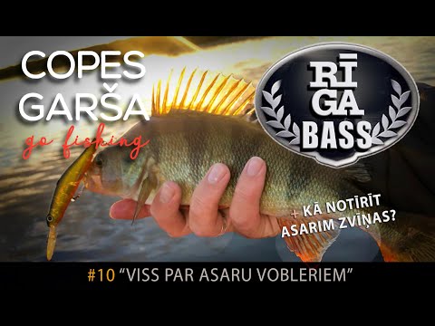 Copes Garša -S3E10 - Perch and Plugs (RIGA BASS) 4K