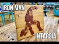 I AM IRON MAN Iron Man Intarsia