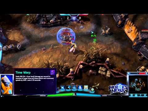 Tassadar Abilities Preview - Heroes of the Storm Alpha