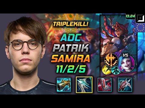 Samira Adc Build Patrik Galeforce Conqueror - LOL EUW Challenger Patch 13.24