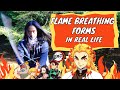 Demon Slayer | Flame Breathing - All Forms | Real Life | 炎の呼吸のリアルをやってみた
