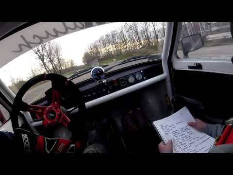 Onboard OS 4 | Daniel Opioła / Dominika Grabowska - Fiat 126p | Szombierki Rally Cup 2020 - 4 Runda