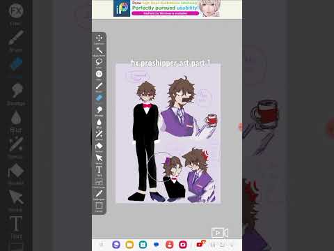 fix proshipper art (part 1) cuz is too sus at michael x william