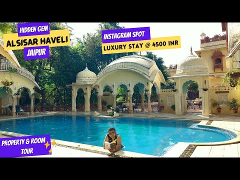 Tour pela propriedade Alsisar Haveli, Hidden Palace Hotel em Jaipur