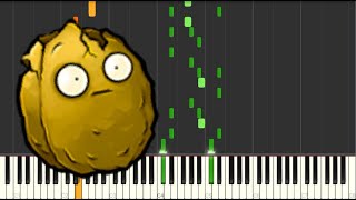 Cover art for Plants Vs. Zombies | Loon Boon (Wall-nut Bowling) | Synthesia Piano Tutorial