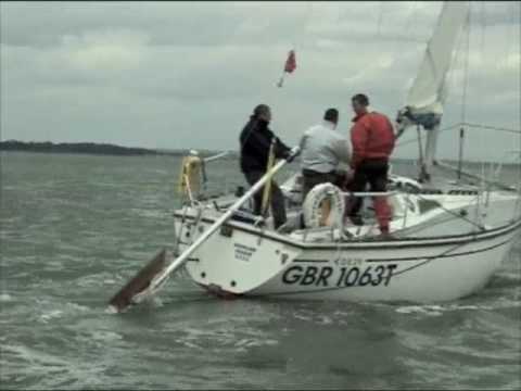 Sailing without a rudder