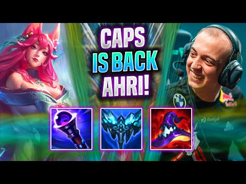 CAPS BRINGS BACK AHRI! - G2 Caps Plays Ahri Mid vs Zoe! | Season 2022