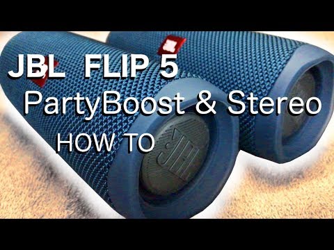 YouTube video about: How to pair 2 jbl flip 5 speakers?