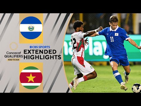 El Salvador vs. Suriname: Extended Highlights | CONCACAF World Cup Qualifiers | CBS Sports