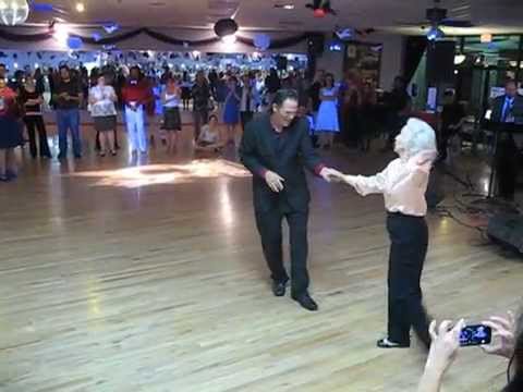 90 year old woman walks onto the dance floor but no one expected this...