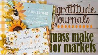 Easy Journals with the mini cinch/gratitude journal tutorial