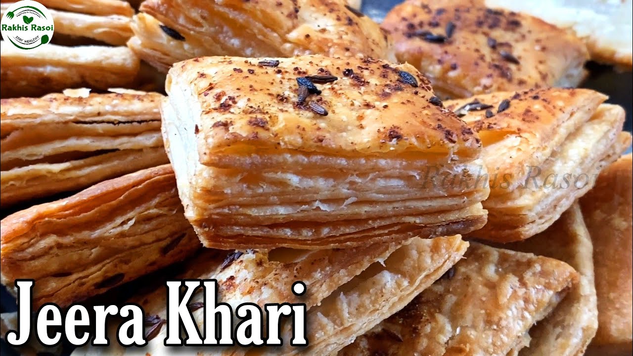 Khari biscuit recipe in hindi | बेकरी जैसी खारी अब घर पे बहुत आसानी से बनाये | Puff Pastry biscuits
