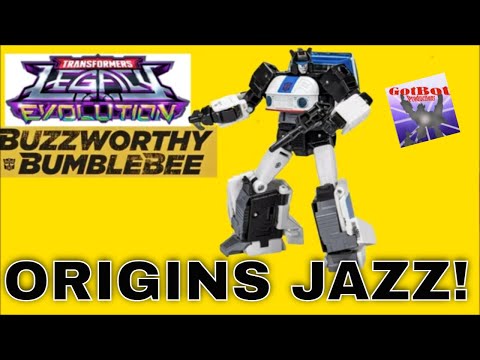 Transformers Buzzworthy  Origins Jazz - GotBot True Review NUMBER 1070