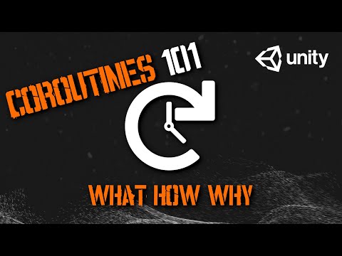 Introduction to Coroutines in Unity. What They Are and How To Use Them | Unity Tutorial