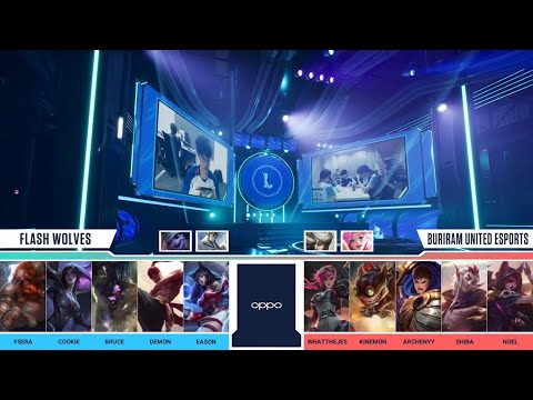 Flash Wolves vs Buriram United Esports Game 1(BO1) Wildrift SEA Summer Super Cup Group Stage Day 1