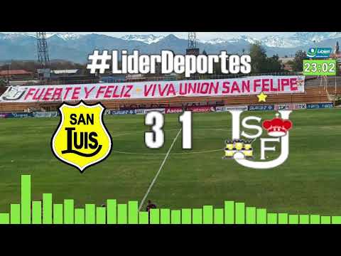 EN VIVO #LiderDeportes: San Luis de Quillota vs. Unión San Felipe (domingo 10 marzo 2024)